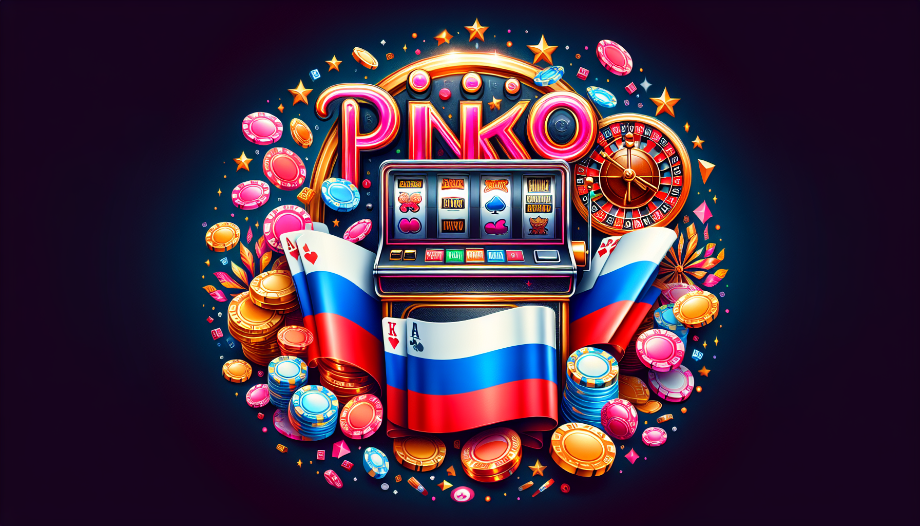 Слоты и игры в казино Пинко